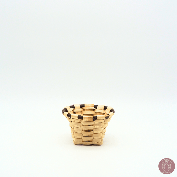Cesto Alto Madera Castaño 1