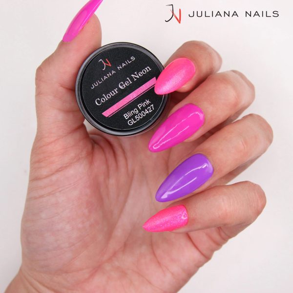 Neon Bling Pink Gel 5g