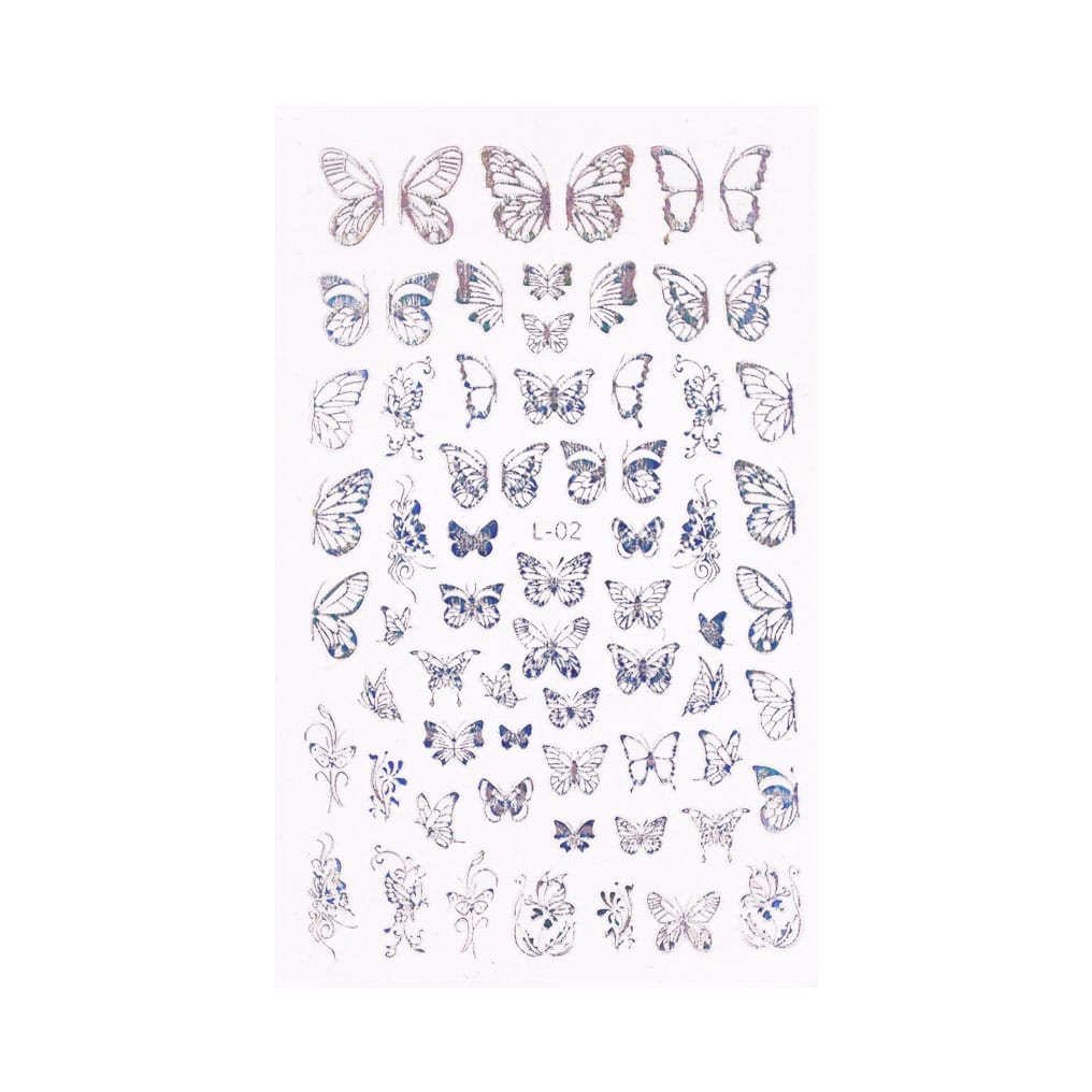 Holo Nail Art Naljepnice