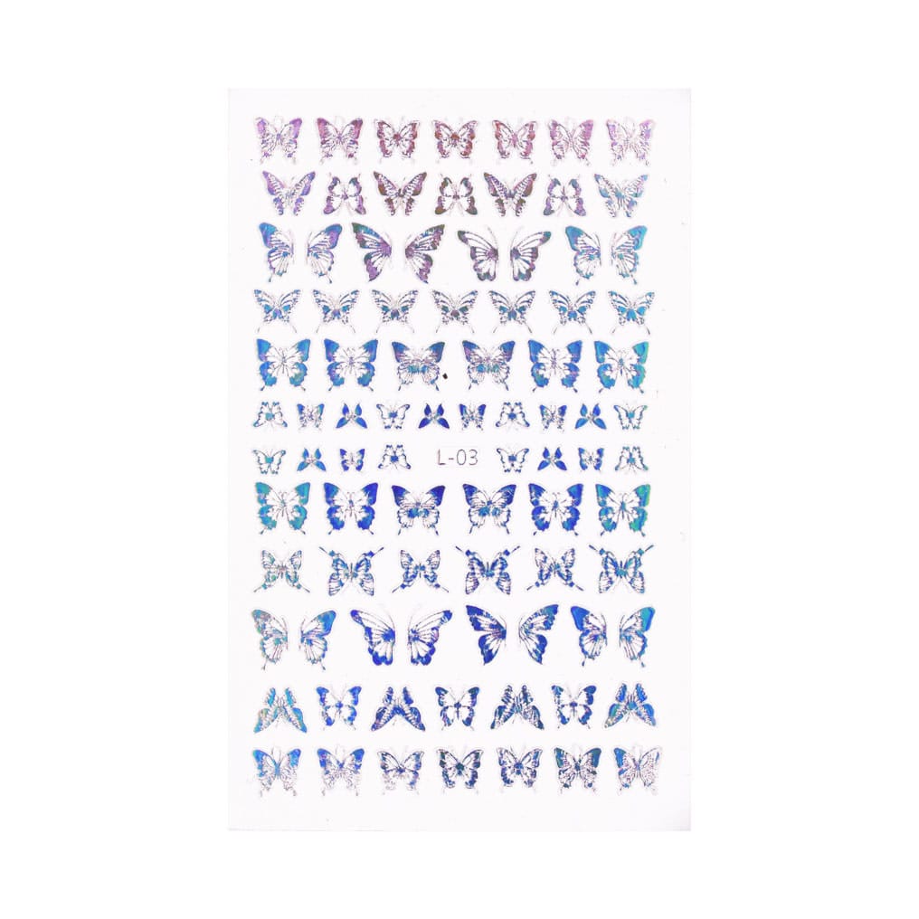 Holo Nail Art Naljepnice