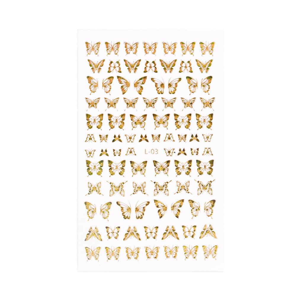 Holo Nail Art Naljepnice