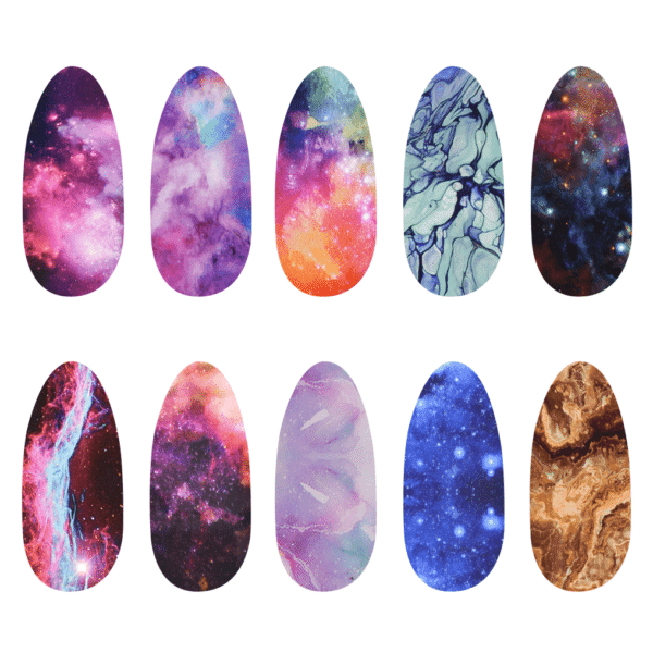 Marbled Galaxy Transfer Foil Box