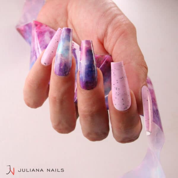 Marbled Galaxy Transfer Foil Box