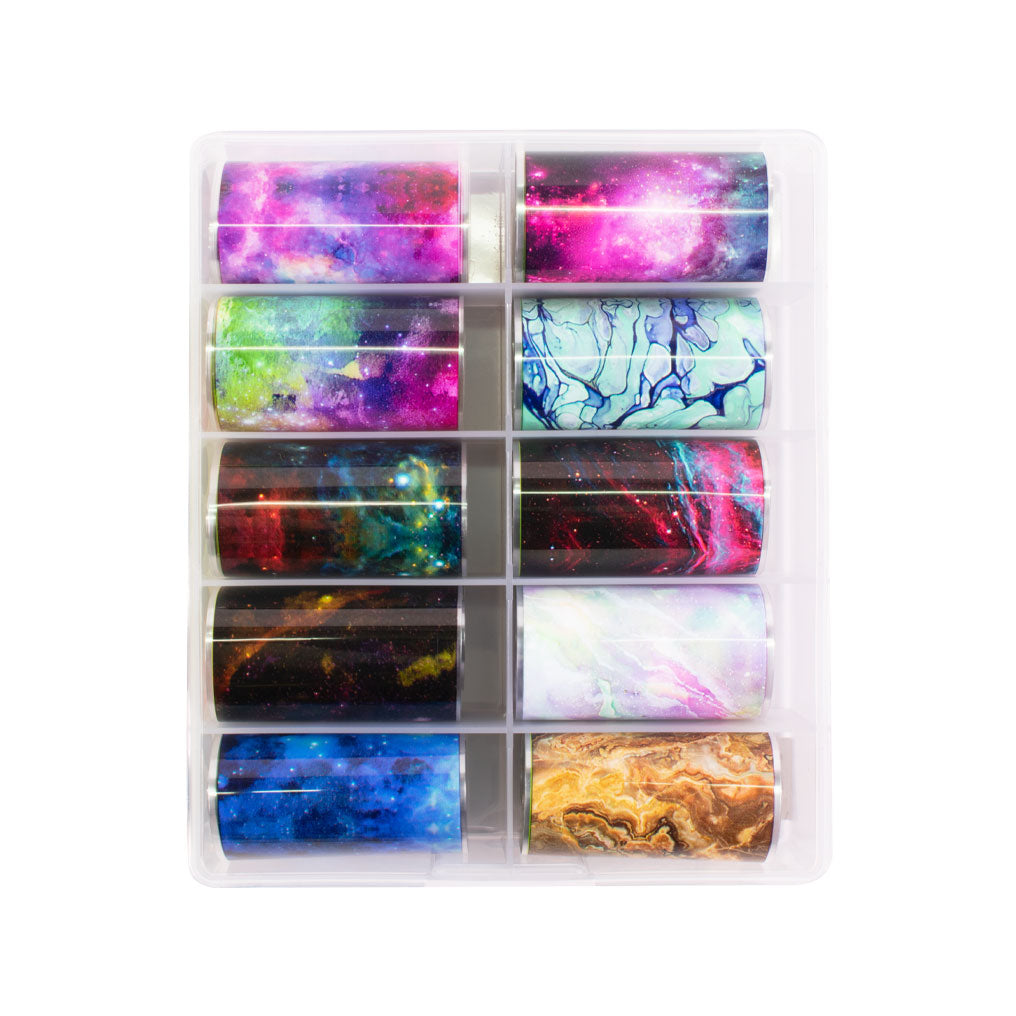 Kutija transfer folija Marbled Galaxy