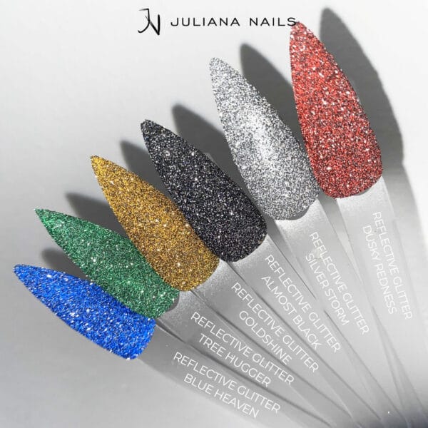 Reflective Glitter – Almost Black