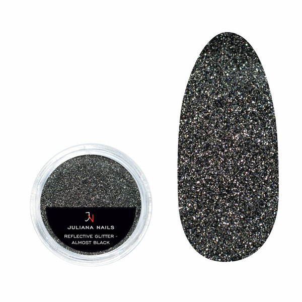 Reflective Glitter – Almost Black