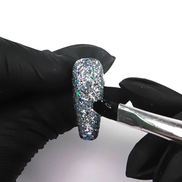 Holo Glitter – Hot Raspberry