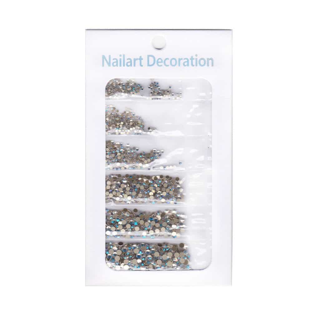 Ukrasni kamenčići – Mix Shimmering Silver