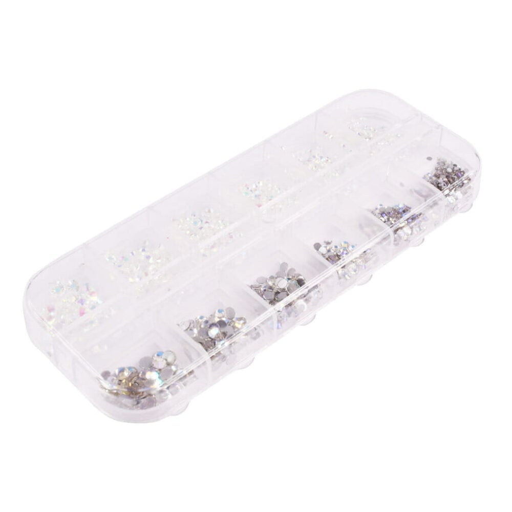 XL Decorative Stones Set – Clear & Blue