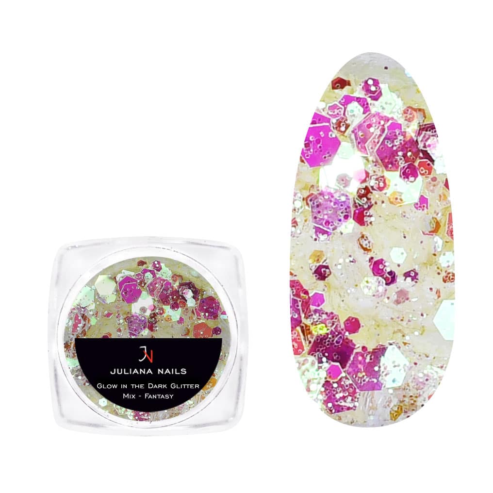 Glow in the Dark Glitter Mix