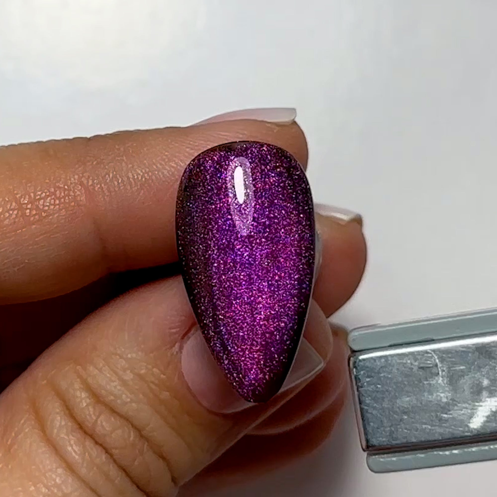 Gel lak Icy Cat Eye Silver 6ml