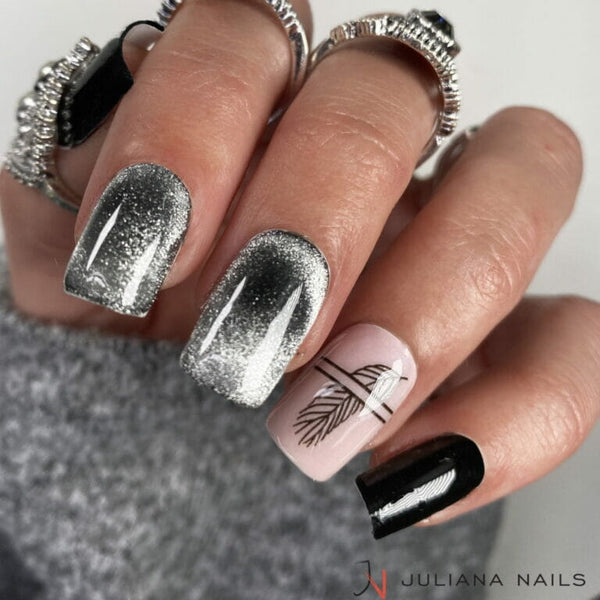 Gel lak Icy Cat Eye Silver 6ml
