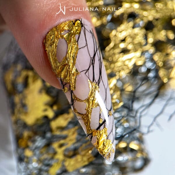 Nail Foil Box – Metallic Mesh