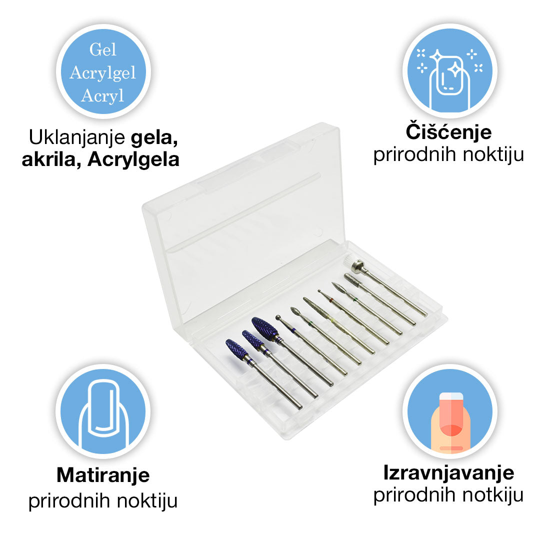 Set of Attachments for the Drill – Superior