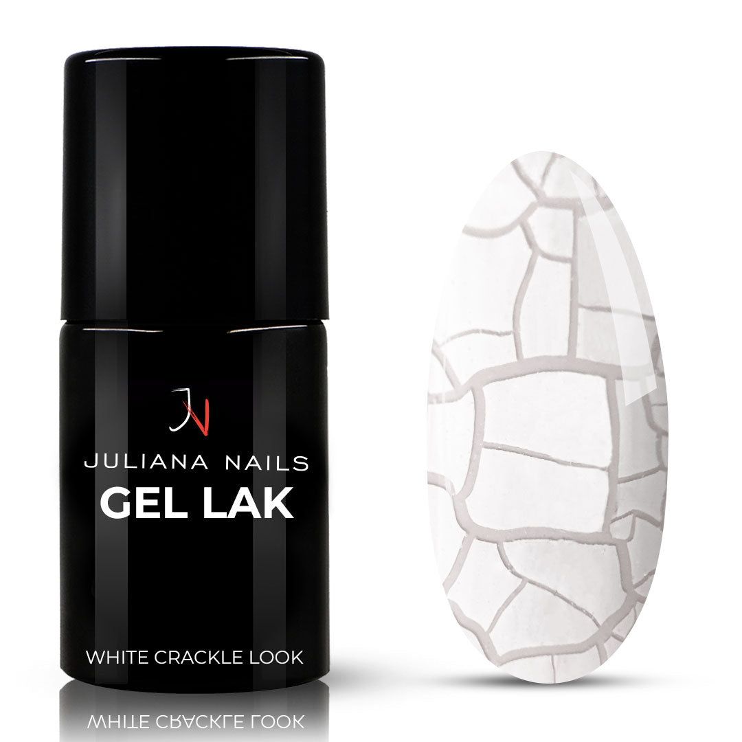 Gel lak White Crackle Look 6ml