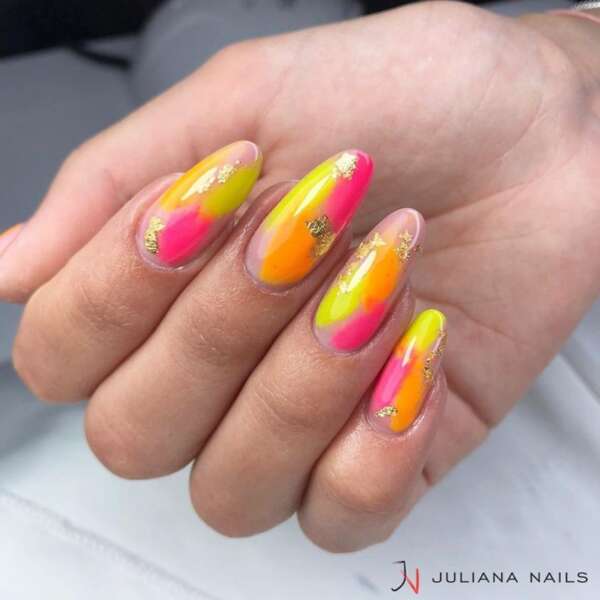 Gel Polish Neon Tequila Sunrise 6ml