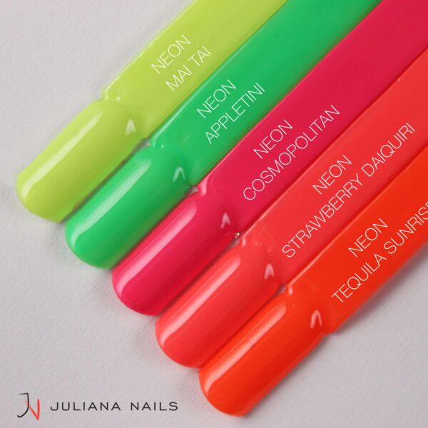 Gel Polish Neon Tequila Sunrise 6ml