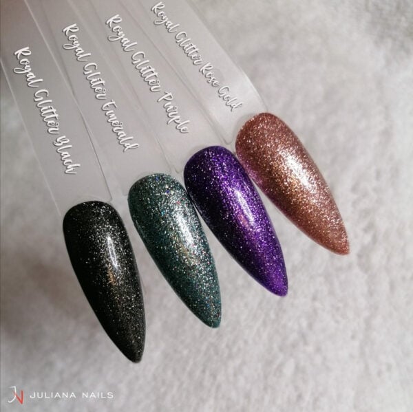 Gel Polish Royal Glitter Rosegold 6ml