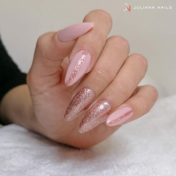 Gel Polish Royal Glitter Rosegold 6ml