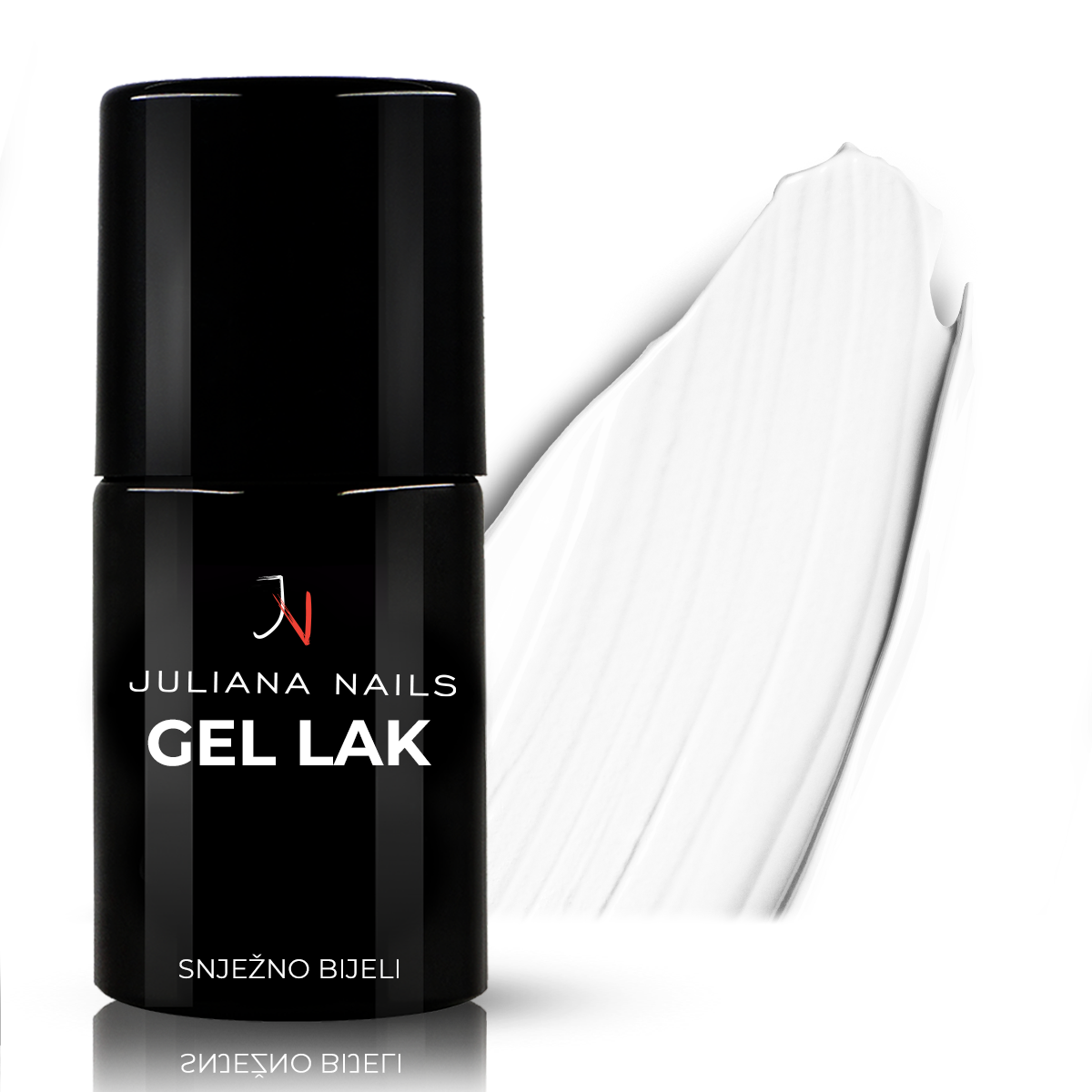 Gel lak Snježno bijeli 6ml
