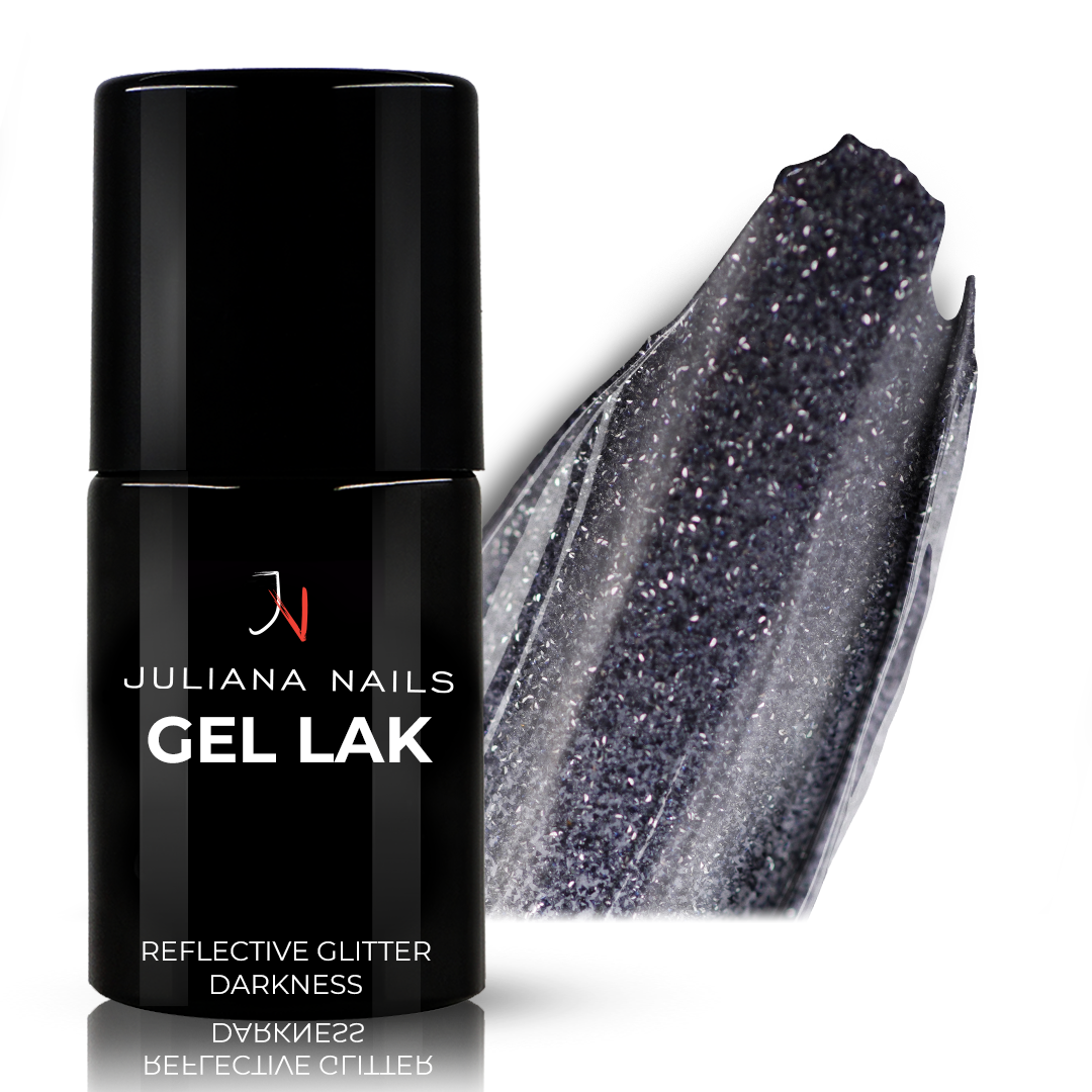 Gel lak Reflective Glitter Darkness 6ml
