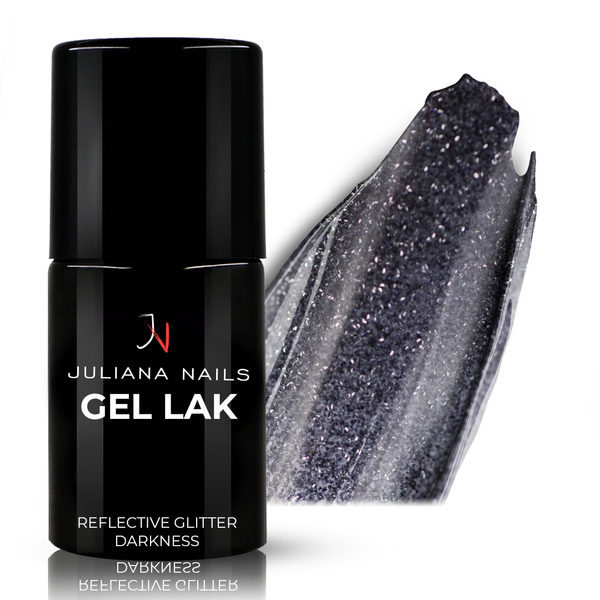 Gel lak Reflective Glitter Darkness 6ml