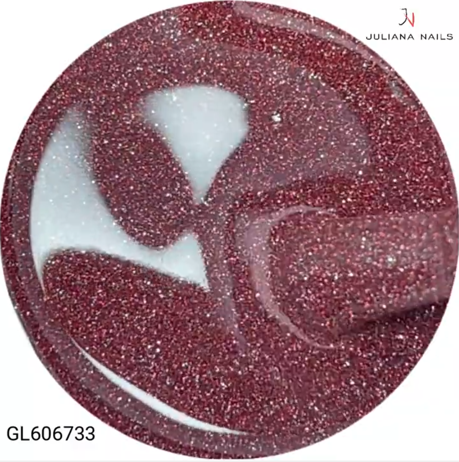 Reflective Glitter Gel Polish Chestnut 6ml