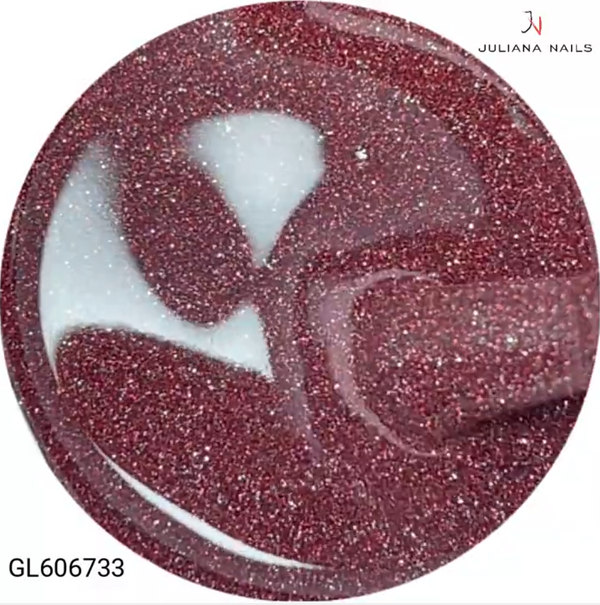 Reflective Glitter Gel Polish Chestnut 6ml
