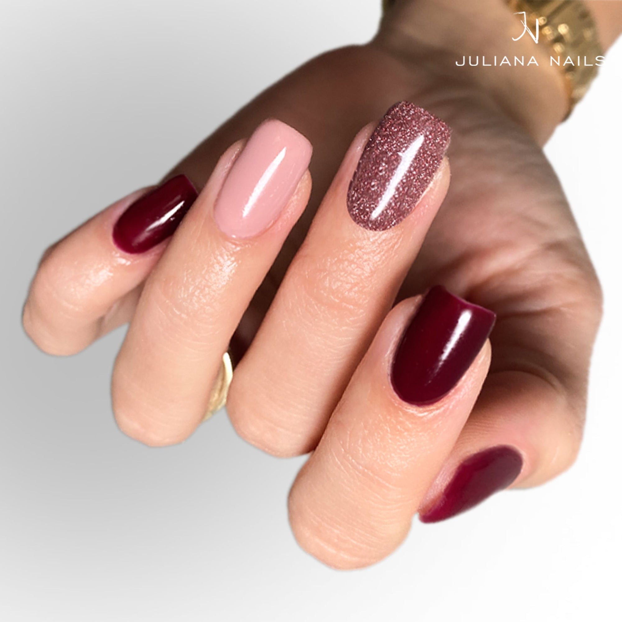 Reflective Glitter Gel Polish Chestnut 6ml