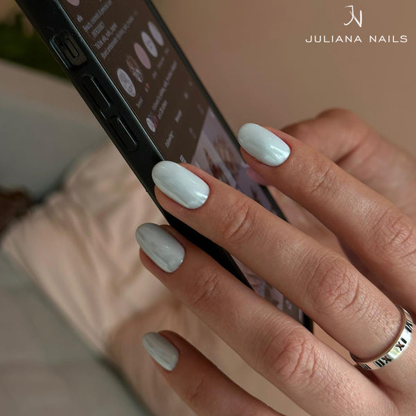 Gel Polish Powder Pastel Blue 6ml