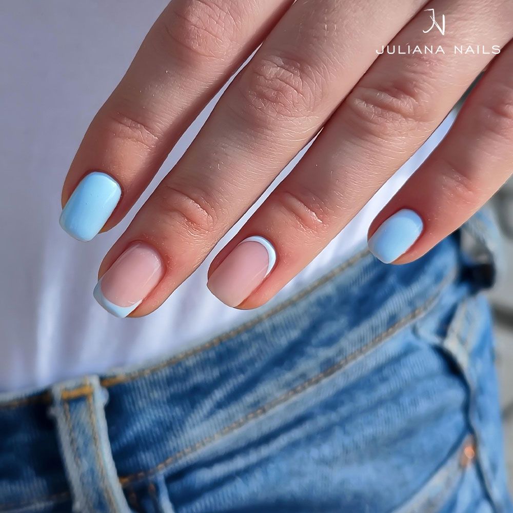 Gel lak Powder Pastel Blue 6ml