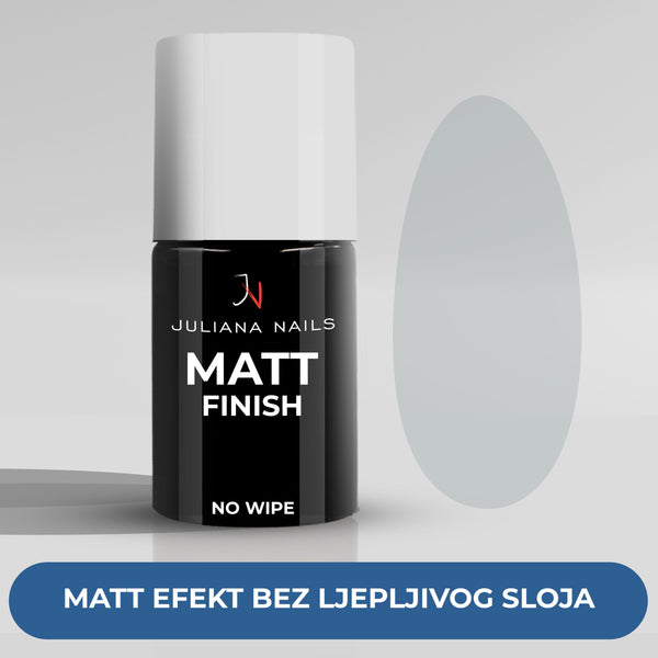 Gel lak Matt Finish – No Wipe