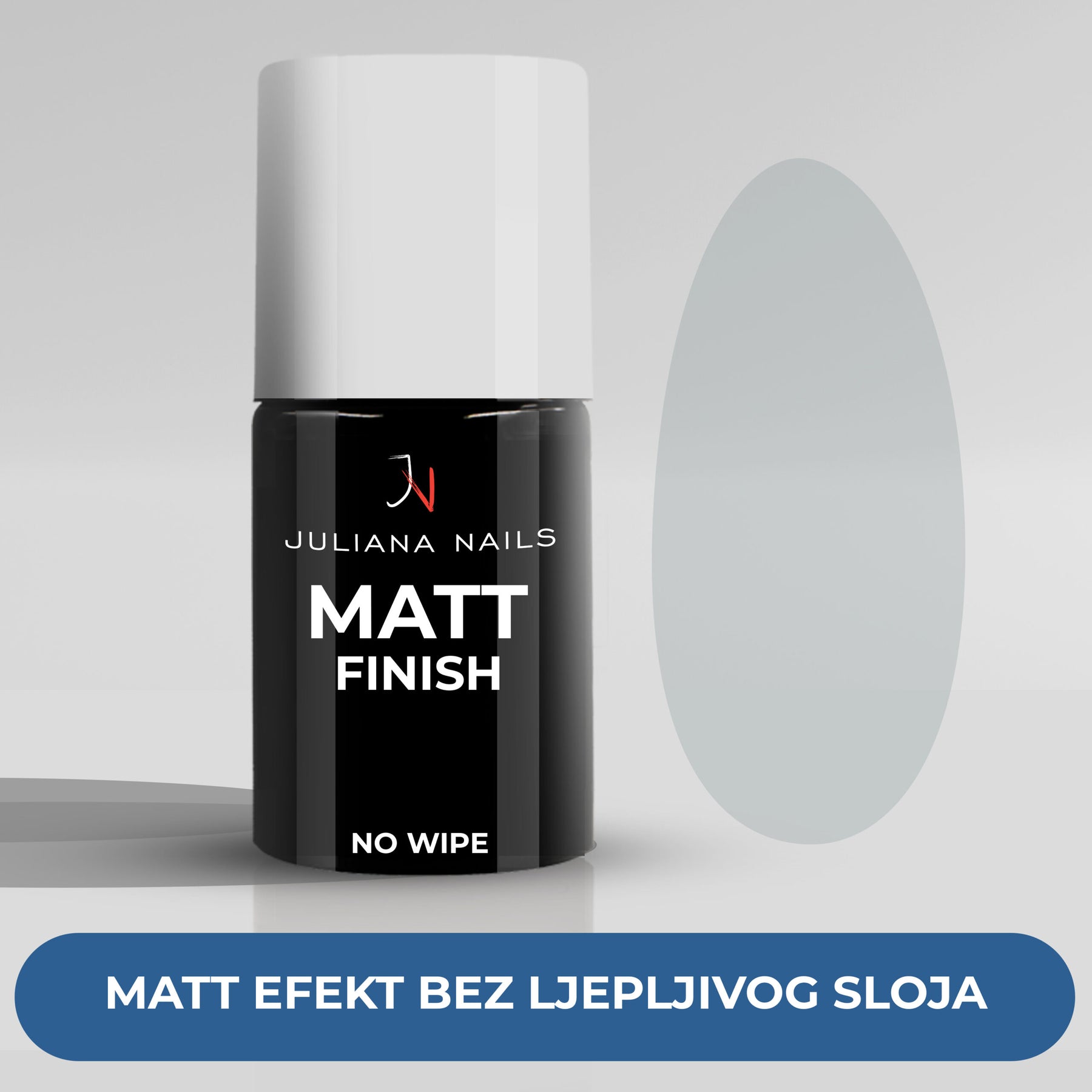 Gel Polish Matt Finish – No Wipe