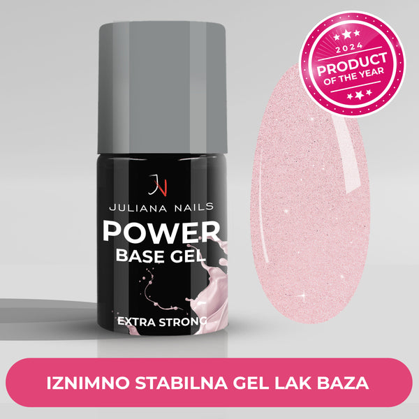 Power Base Gel Shimmer Rose