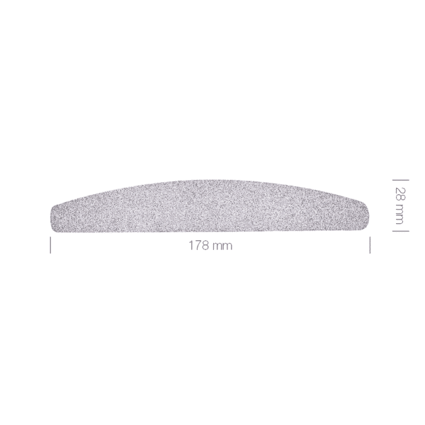 Silver star file crescent 100/100