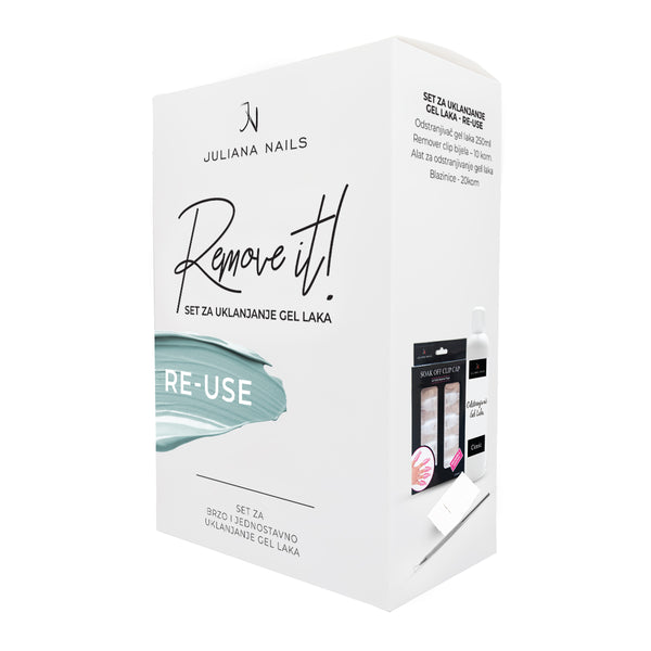 Gel Polish Removal Set (Permanent Polish) – Re-Use