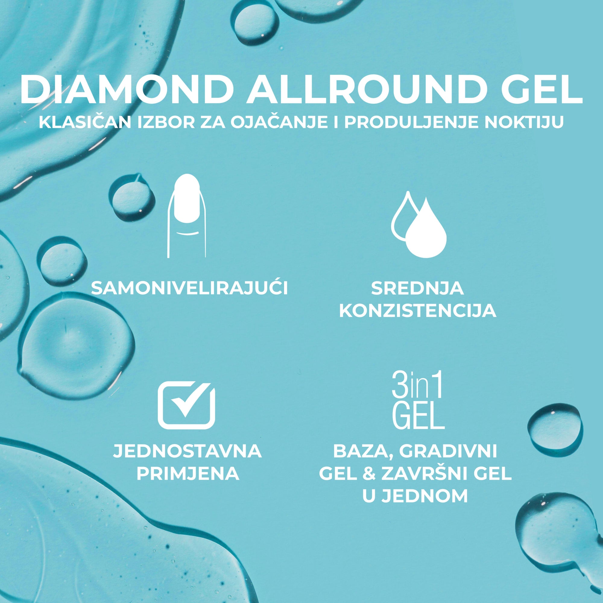 Diamond Allround Gel - Transparent