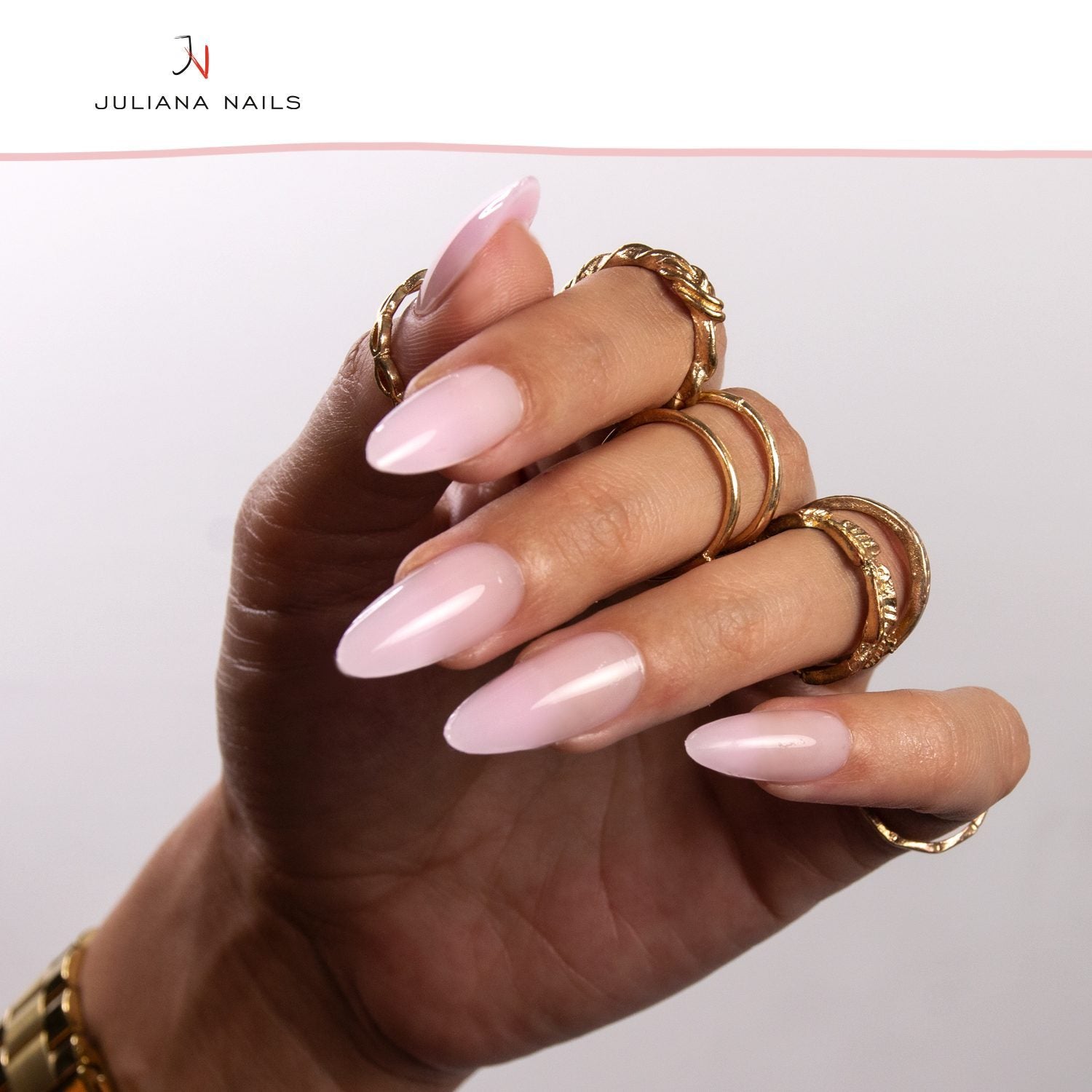 Diamond Allround Gel - Milky Rose