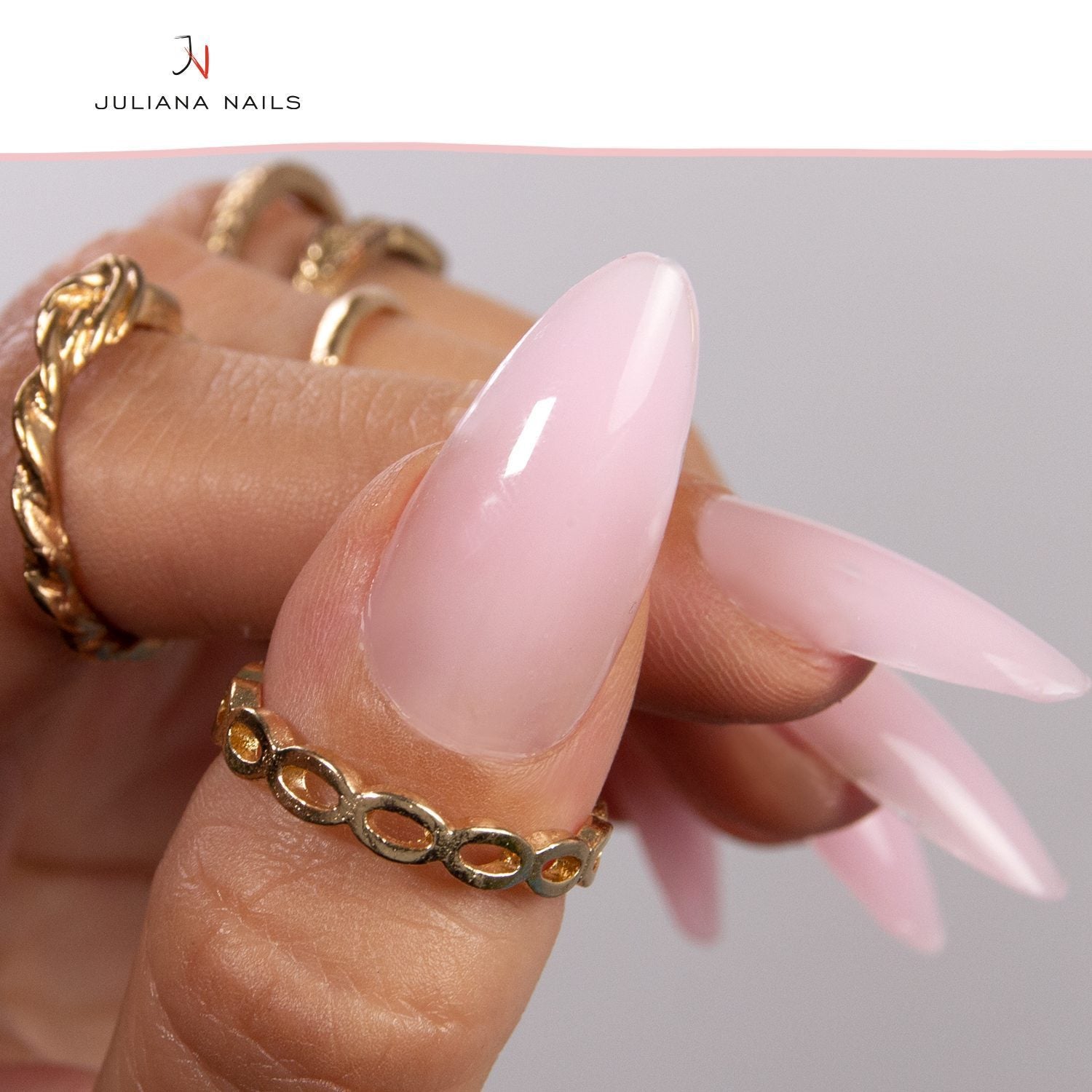 Diamond Allround Gel - Milky Rose