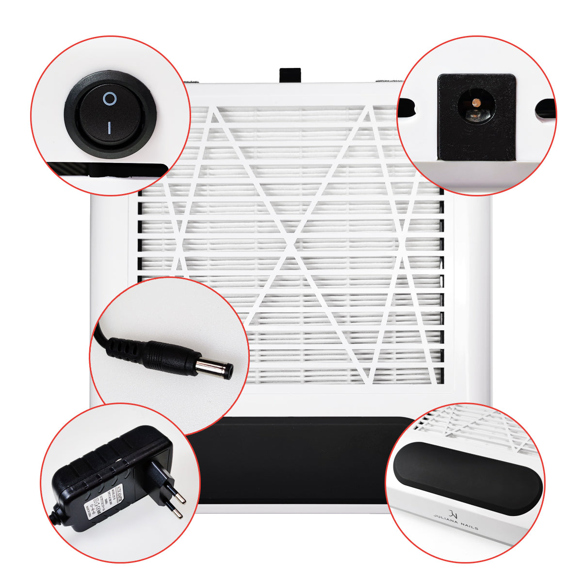 Nail Dust Vacuum Device JN – Comfort