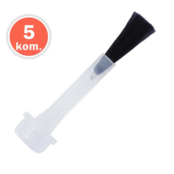 Gel lak zamjenski kist 15ml – ravni – crni (5 kom.)