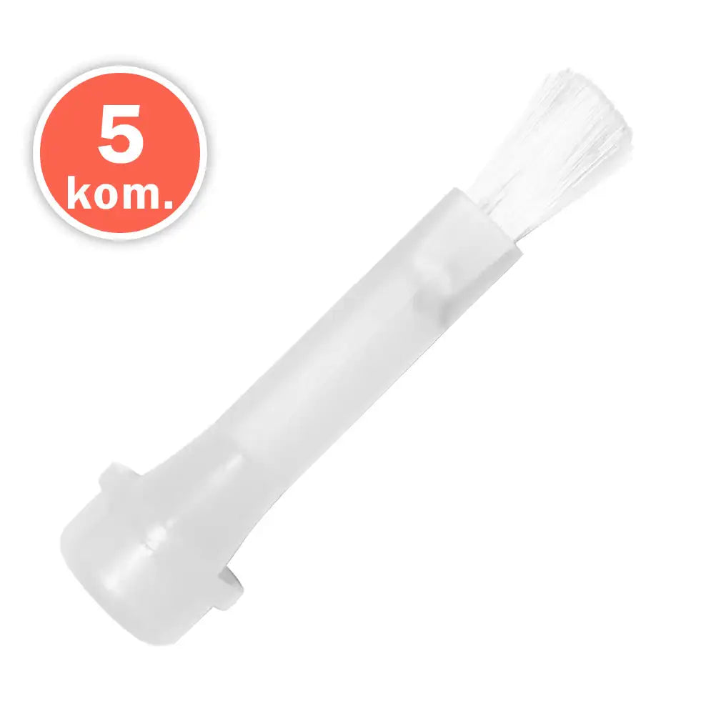 Gel lak zamjenski kist 6ml – okrugli – bijeli (5 kom.)