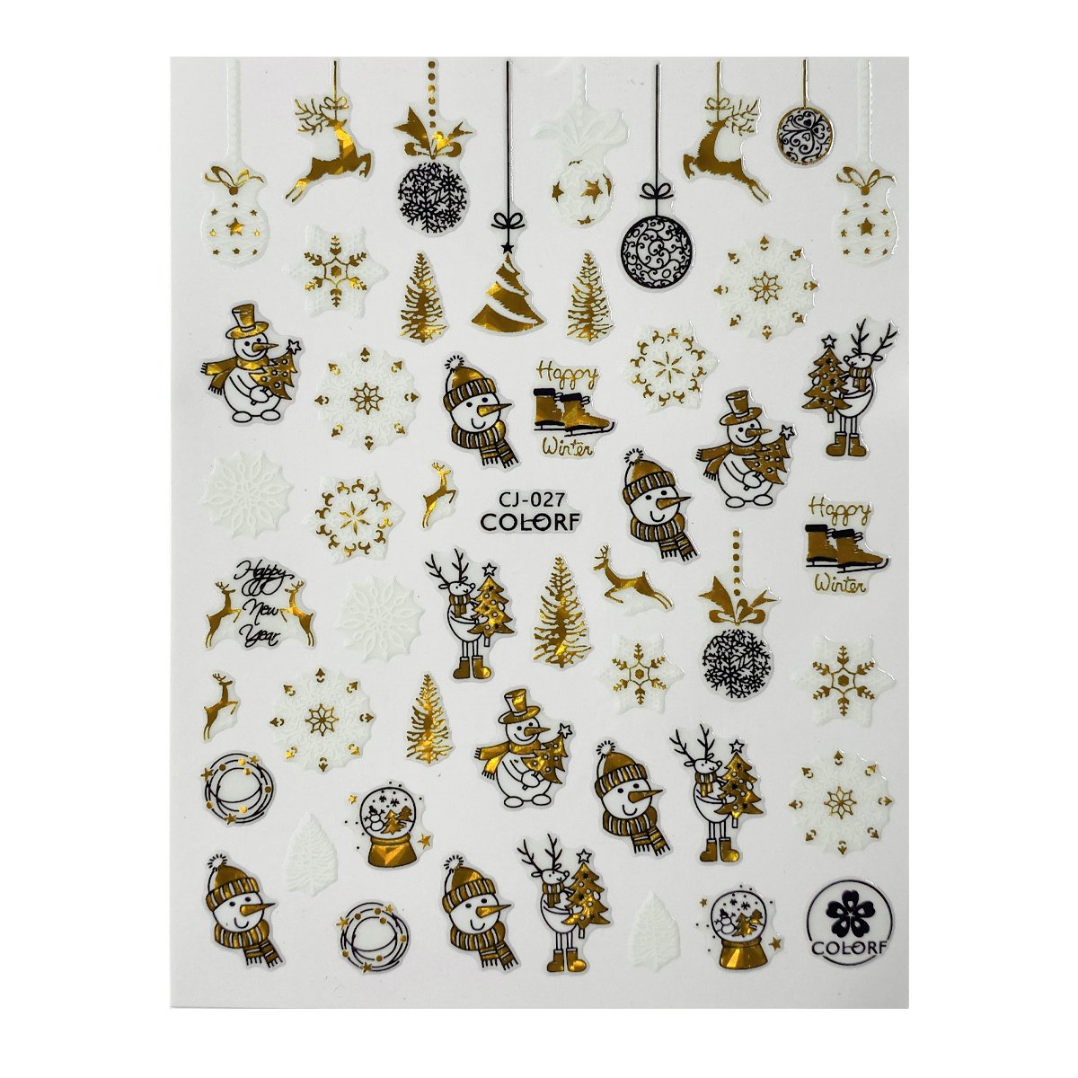 Nail Sticker – Christmas 4