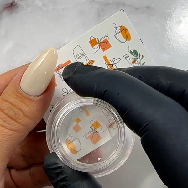 Nail Art Water Transfer Tattoo - X-Mas Party 5