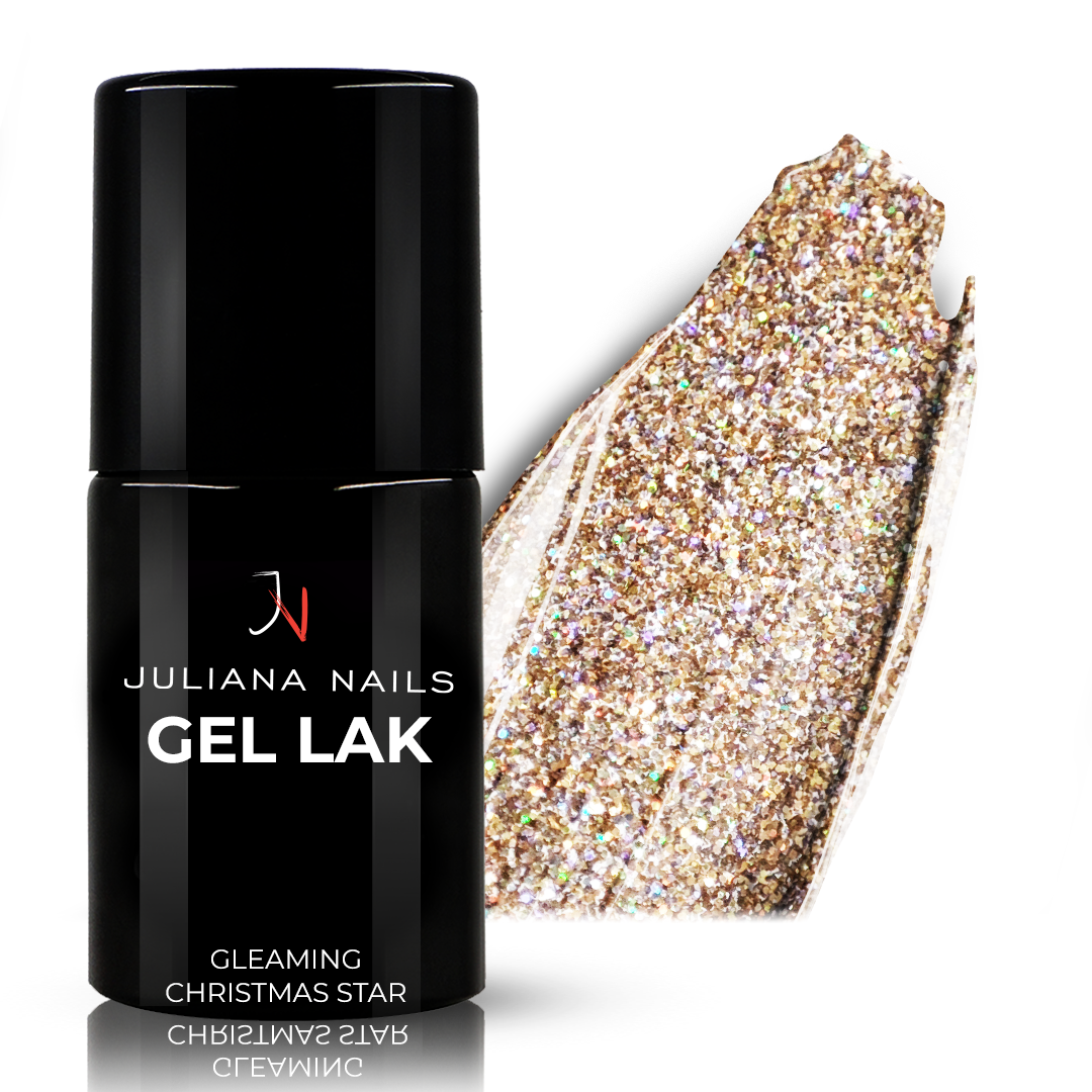 Gel lak Gleaming Christmas Star 6ml