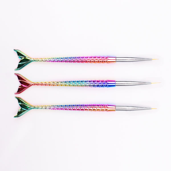 Juliana Nails set kistova za Nail Art – Mermaid (3 kom.)