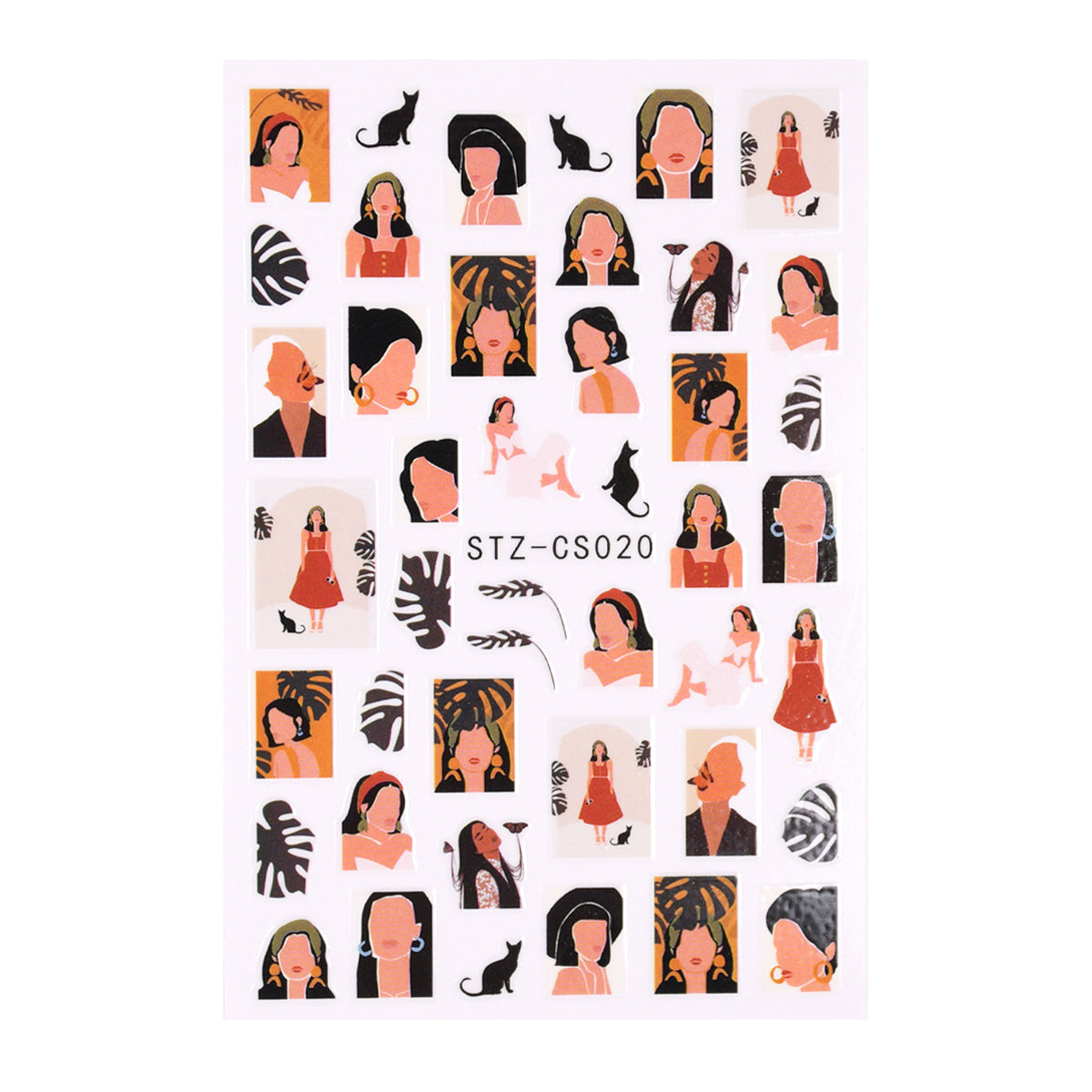 Nail Sticker - Abstract 4