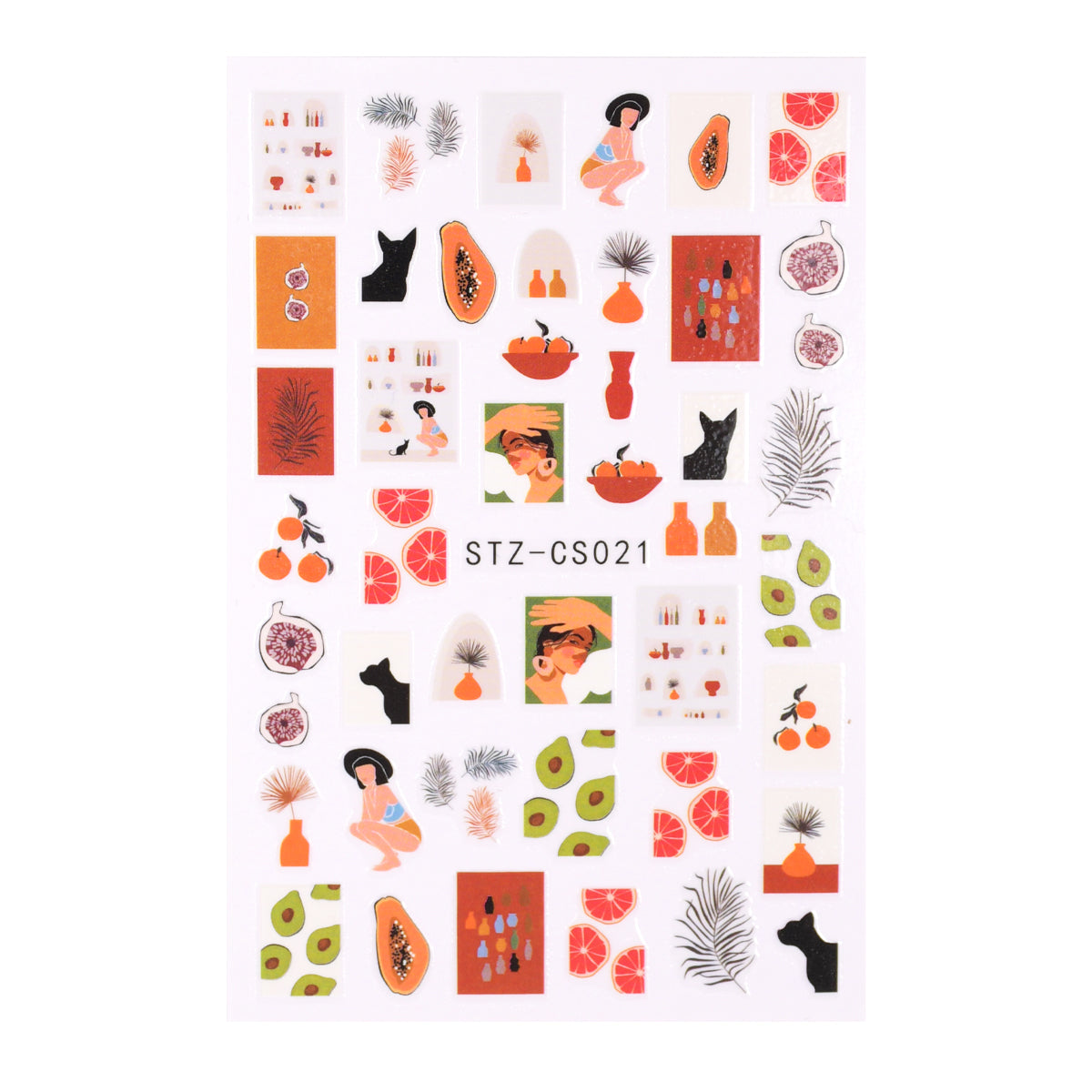 Nail Sticker - Abstract 5