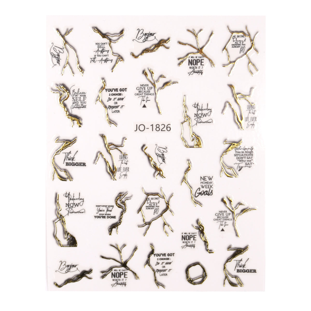 Nail Sticker - Chromework 1