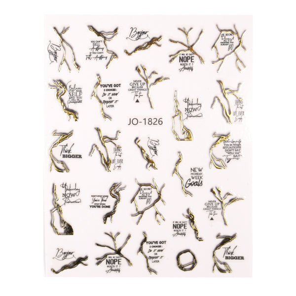 Nail Sticker - Chromework 1